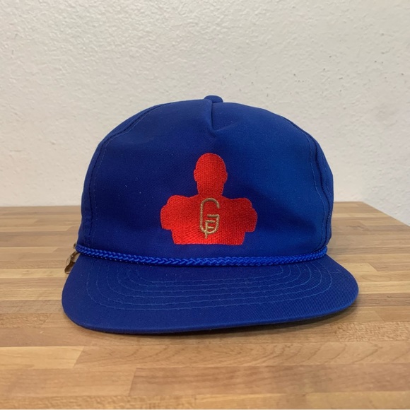 Vintage George Foreman Silhouette Logo Hat Adjustable Strap Back Adult One Size - Picture 1 of 8